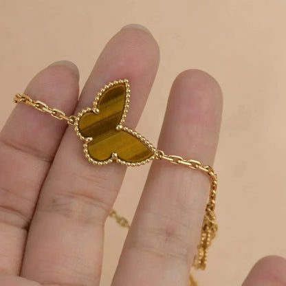 [⭐Mirelle]LUCKY SPRING 5 MOTIF GOLD BRACELET