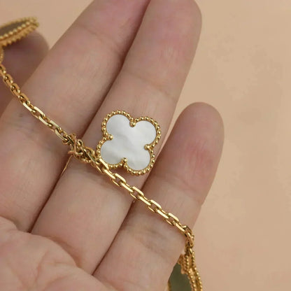 [⭐Mirelle]LUCKY SPRING 5 MOTIF GOLD BRACELET