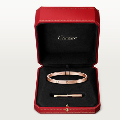 [⭐Mirelle]LOVE BRACELET 4.8MM 4 DIAMONDS