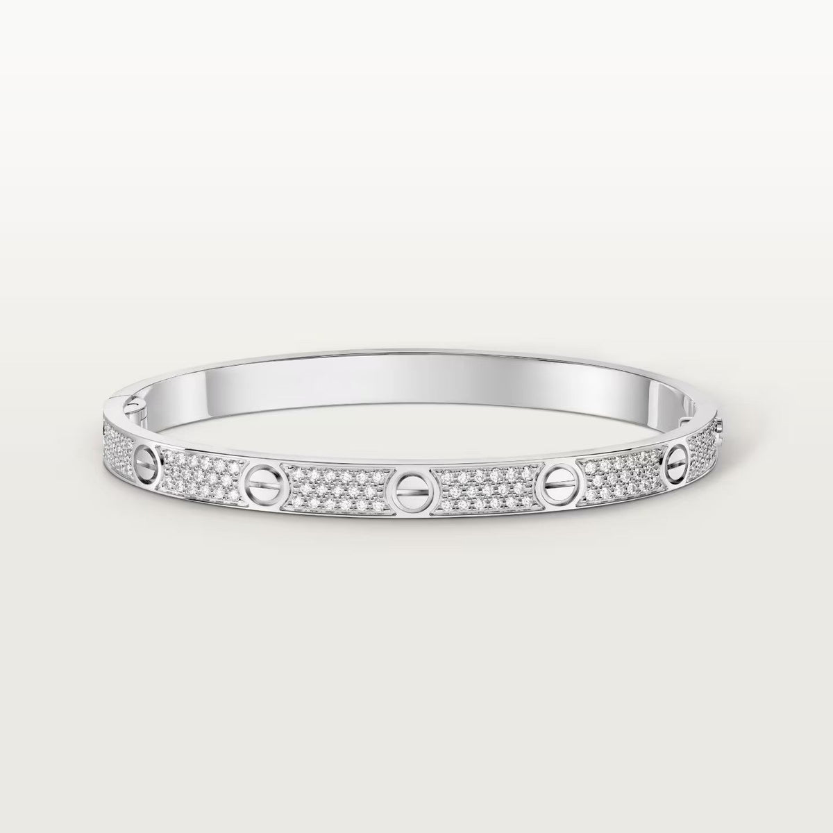 [⭐Mirelle]LOVE BRACELET 4.8MM DIAMOND-PAVED