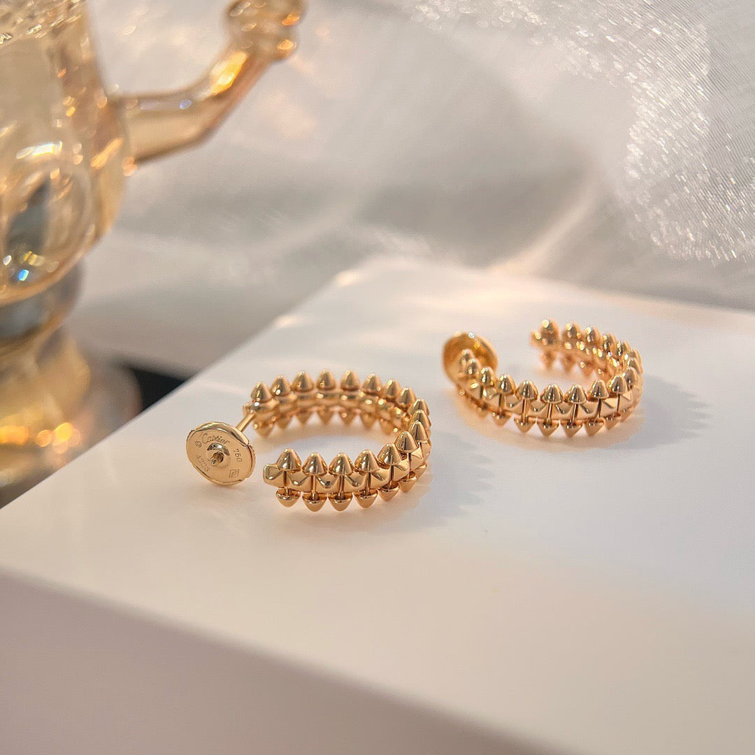 [⭐Mirelle]CLASH SMALL HOOP EARRINGS