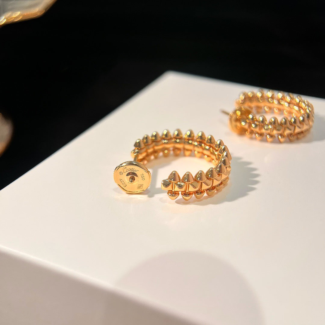 [⭐Mirelle]CLASH SMALL HOOP EARRINGS