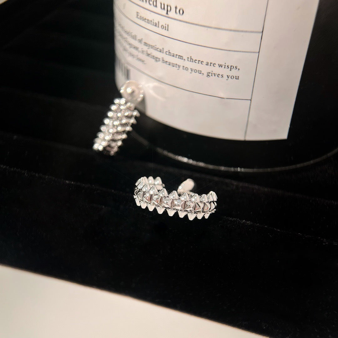 [⭐Mirelle]CLASH SMALL HOOP EARRINGS