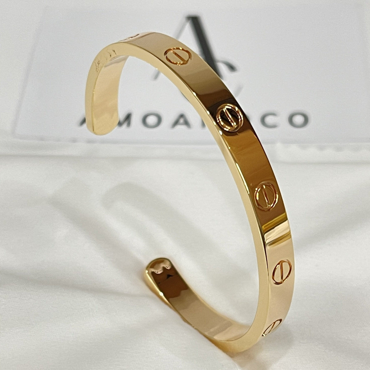 [⭐Mirelle]LOVE BRACELET 6.1MM OPEN CUFF