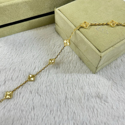 [⭐Mirelle]CLOVER 6 MOTIF DIAMOND BRACELET
