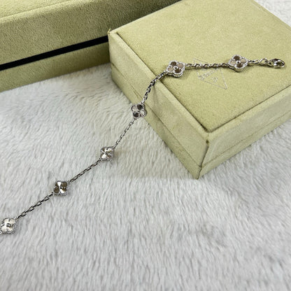 [⭐Mirelle]CLOVER 6 MOTIF DIAMOND BRACELET