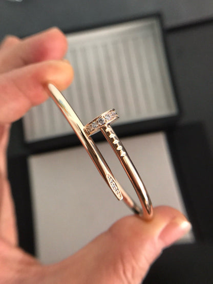 [⭐Mirelle]JUSTE BRACELET 3.5MM DIAMONDS