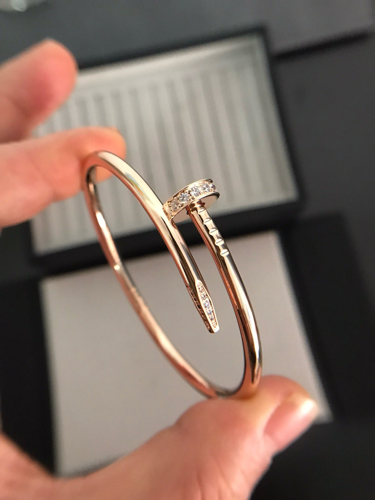 [⭐Mirelle]JUSTE BRACELET 3.5MM DIAMONDS