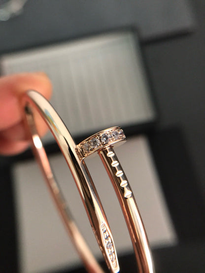 [⭐Mirelle]JUSTE BRACELET 3.5MM DIAMONDS
