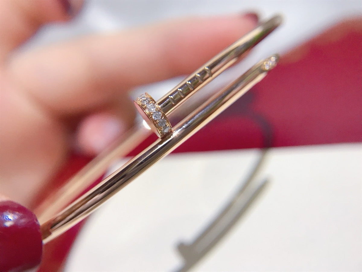 [⭐Mirelle]JUSTE BRACELET 2.5MM DIAMONDS