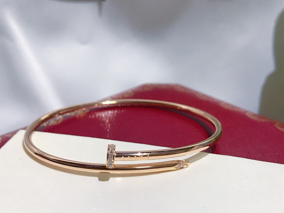 [⭐Mirelle]JUSTE BRACELET 2.5MM DIAMONDS