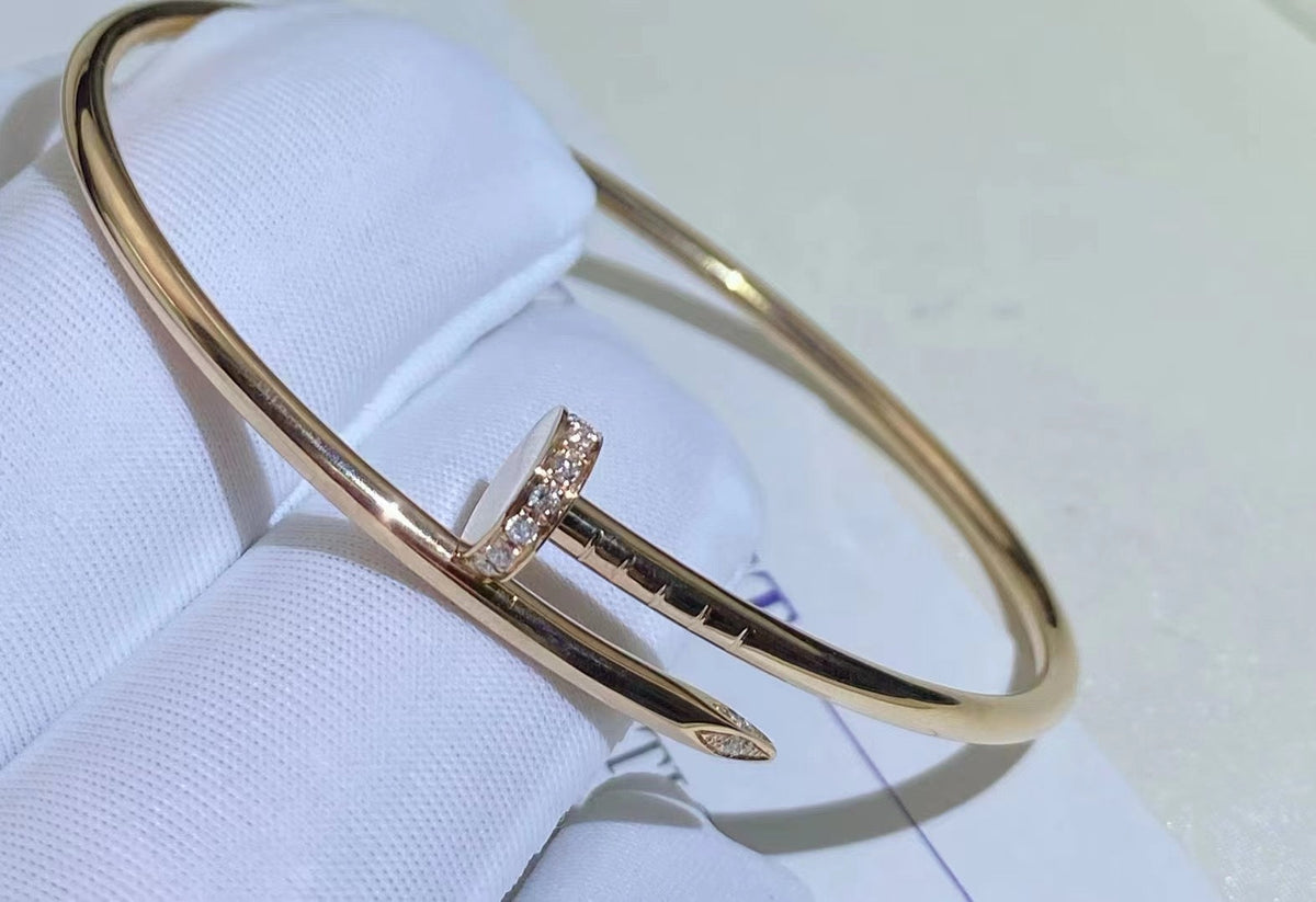 [⭐Mirelle]JUSTE BRACELET 2.5MM DIAMONDS