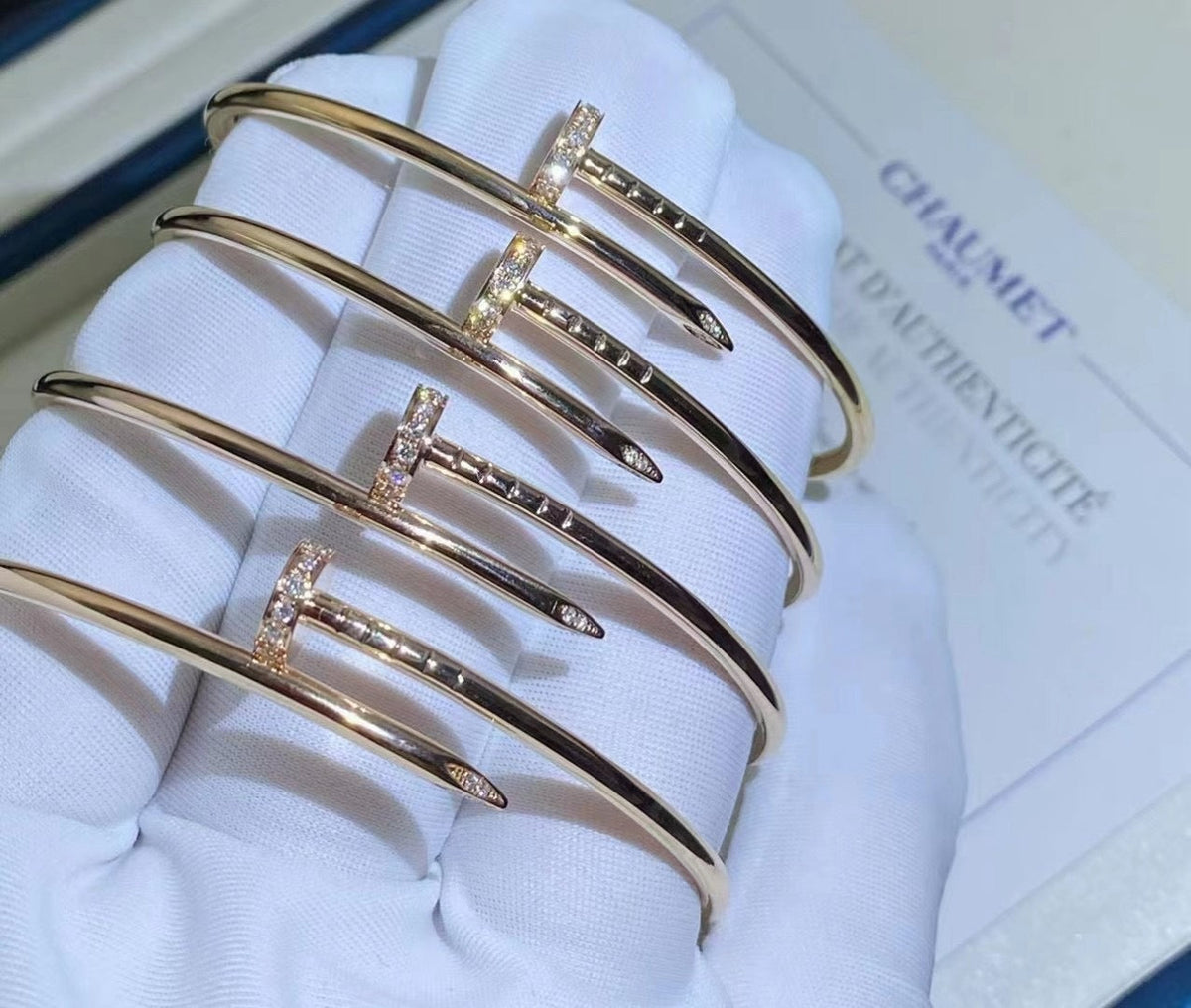 [⭐Mirelle]JUSTE BRACELET 2.5MM DIAMONDS