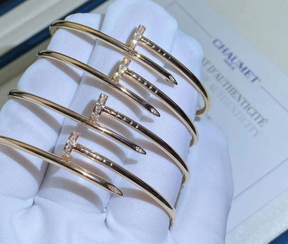 [⭐Mirelle]JUSTE BRACELET 2.5MM DIAMONDS