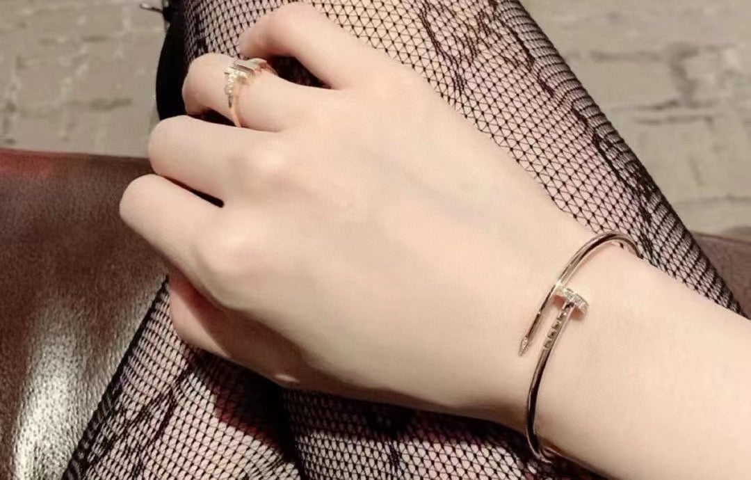 [⭐Mirelle]JUSTE BRACELET 2.5MM DIAMONDS