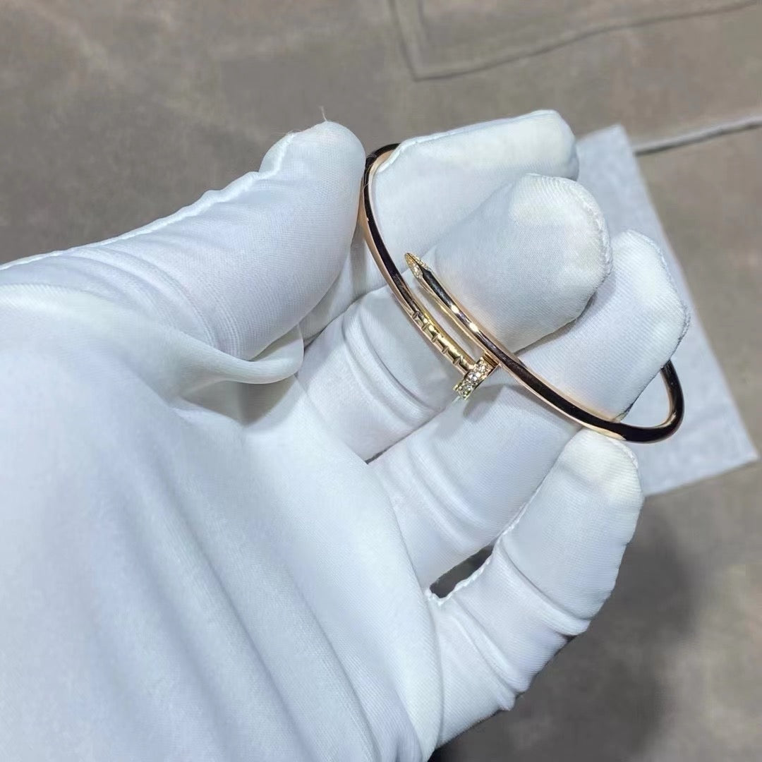 [⭐Mirelle]JUSTE BRACELET 2.5MM DIAMONDS