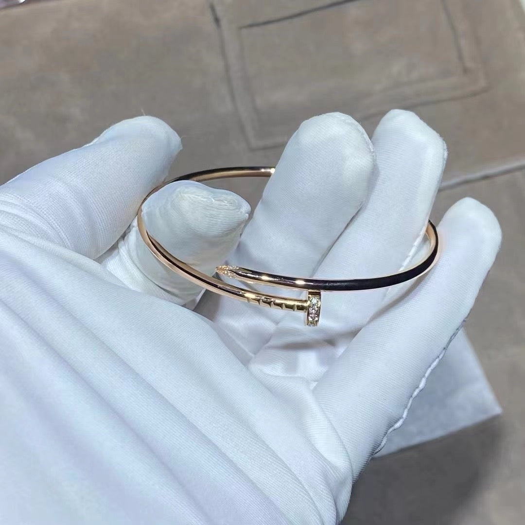 [⭐Mirelle]JUSTE BRACELET 2.5MM DIAMONDS