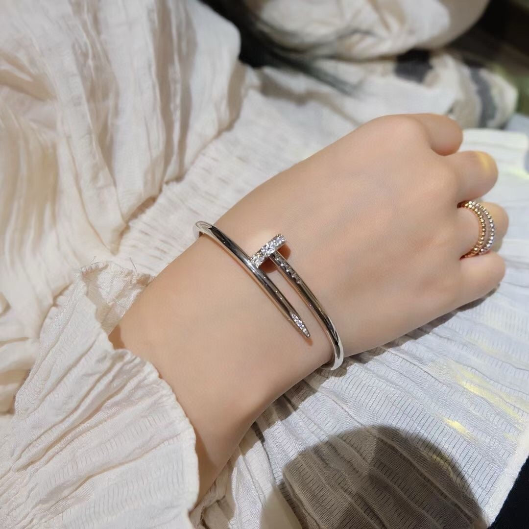 [⭐Mirelle]JUSTE BRACELET 3.5MM DIAMONDS