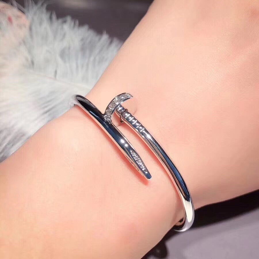[⭐Mirelle]JUSTE BRACELET 3.5MM DIAMONDS