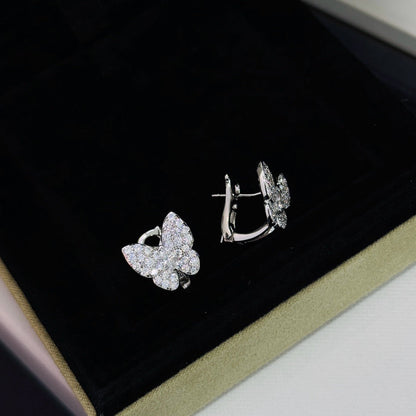 [⭐Mirelle]BUTTERFLY ALL DIAMOND EARRINGS