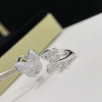 [⭐Mirelle]BUTTERFLY ALL DIAMOND EARRINGS
