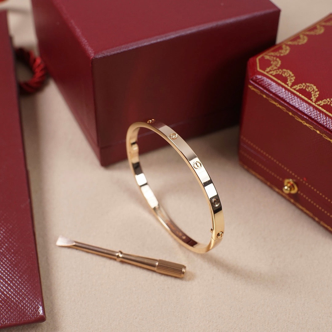 [⭐Mirelle]LOVE BRACELET 3.65MM NO DIAMONDS