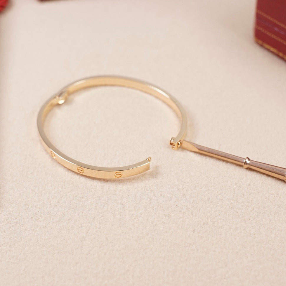 [⭐Mirelle]LOVE BRACELET 3.65MM NO DIAMONDS