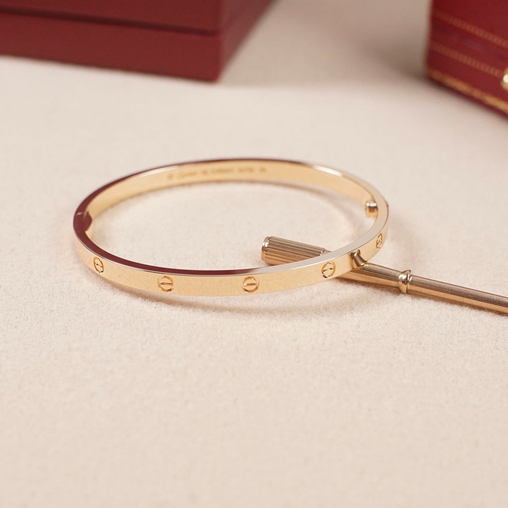 [⭐Mirelle]LOVE BRACELET 3.65MM NO DIAMONDS
