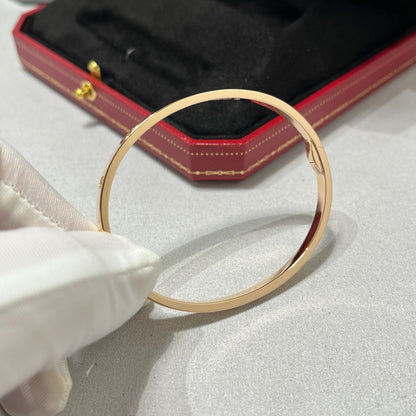[⭐Mirelle]LOVE BRACELET 3.65MM 6 DIAMONDS