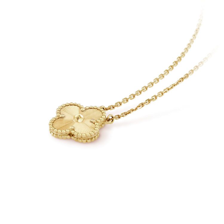 [⭐Mirelle]CLOVER 15MM LASER NECKLACE