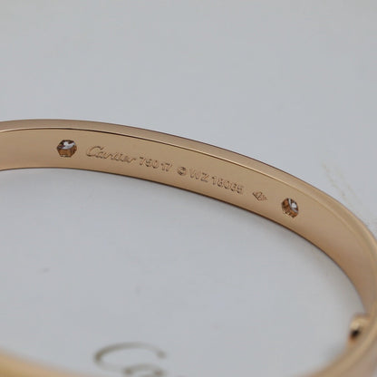 [⭐Mirelle]LOVE BRACELET 6.1MM 4 DIAMONDS
