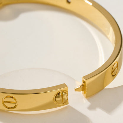[⭐Mirelle]LOVE BRACELET 6.1MM 4 DIAMONDS