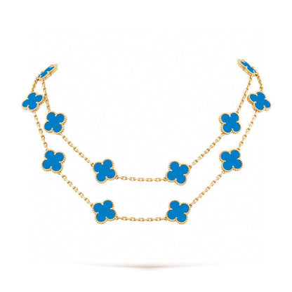 [⭐Mirelle]CLOVER 20 MOTIFS TURQUOISE GOLD