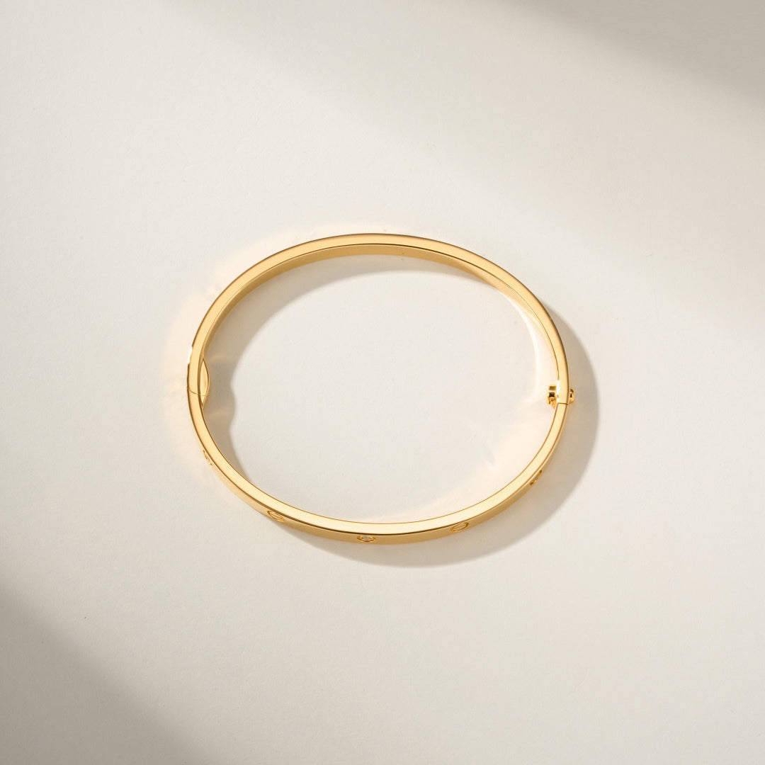 [⭐Mirelle]LOVE BRACELET 3.65MM 6 DIAMONDS