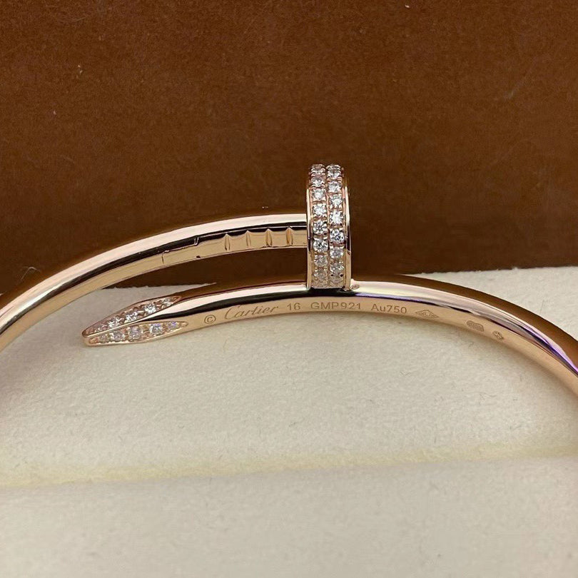 [⭐Mirelle]JUSTE BRACELET 3.5MM ALL DIAMONDS