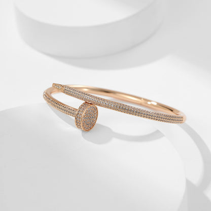 [⭐Mirelle]JUSTE BRACELET 3.5MM ALL DIAMONDS