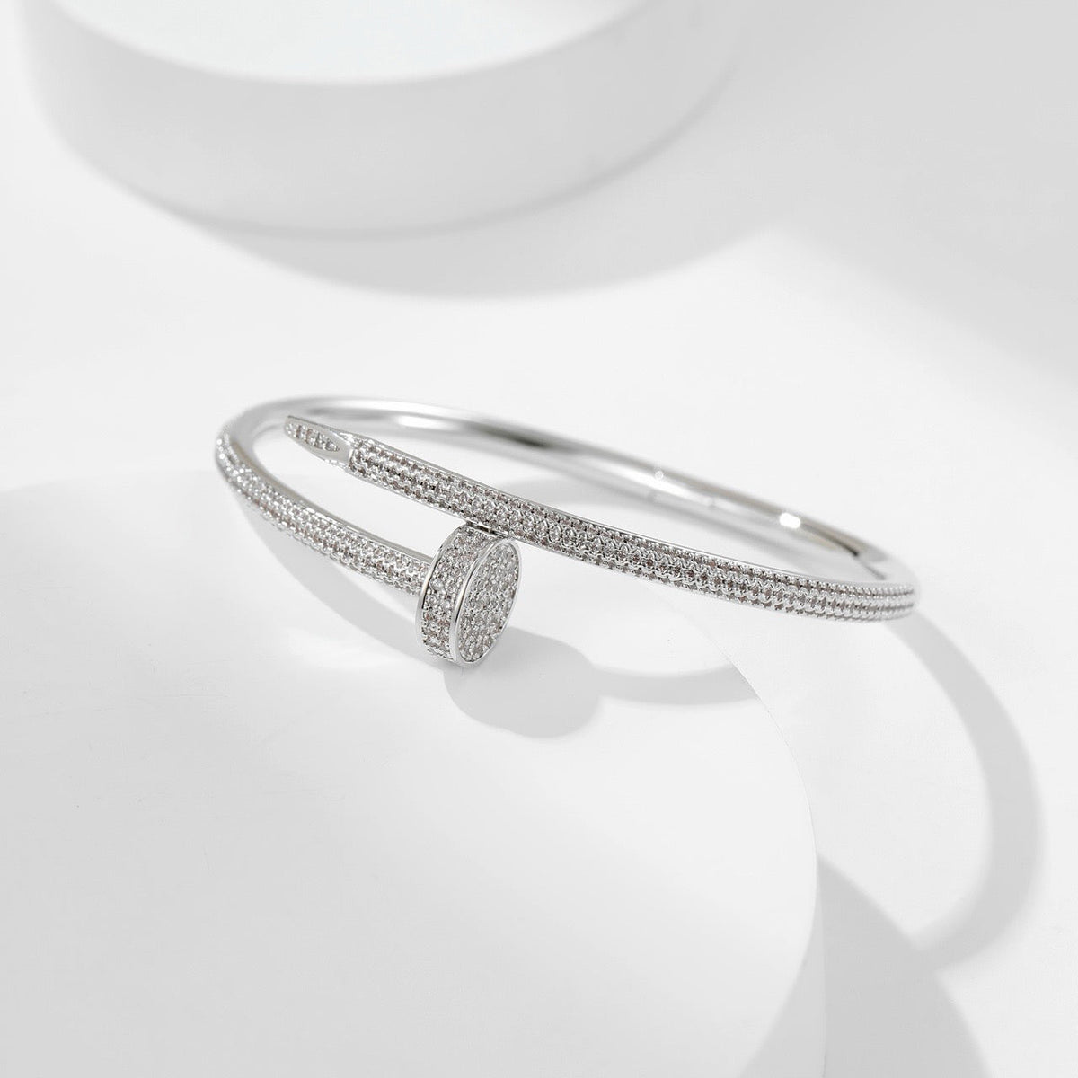 [⭐Mirelle]JUSTE BRACELET 3.5MM ALL DIAMONDS