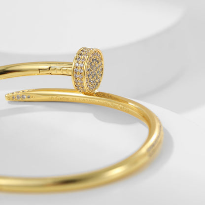 [⭐Mirelle]JUSTE BRACELET 3.5MM ALL DIAMONDS