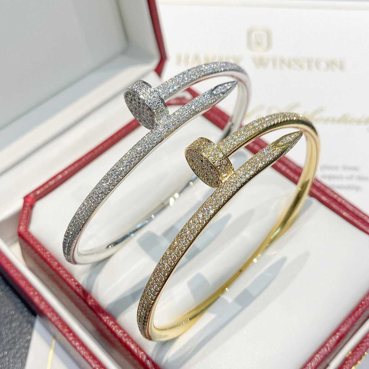 [⭐Mirelle]JUSTE BRACELET 3.5MM ALL DIAMONDS