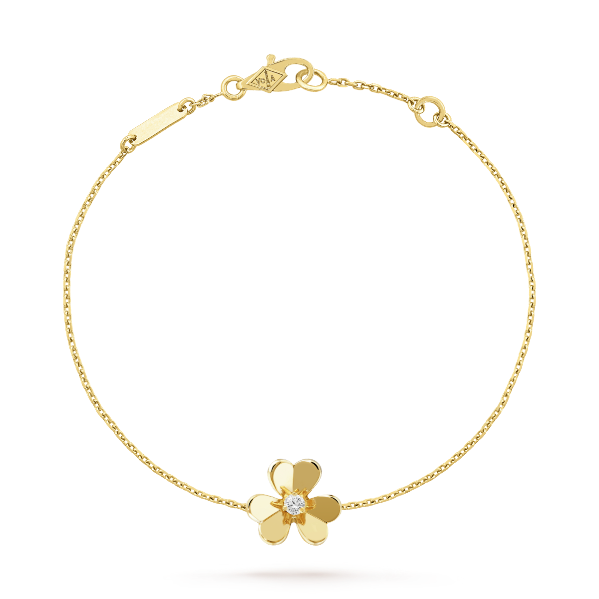 [⭐Mirelle]FRIVOLE GOLD FLOWER PINK MALACHITE BRACELET