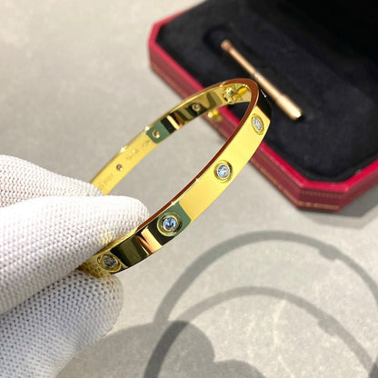 [⭐Mirelle]LOVE BRACELET 6.1MM 10 DIAMONDS