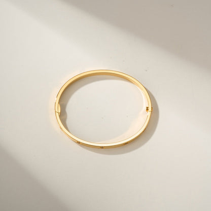 [⭐Mirelle]LOVE BRACELET 3.65MM 10 DIAMONDS