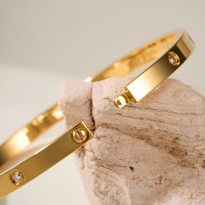 [⭐Mirelle]LOVE BRACELET 3.65MM 10 DIAMONDS