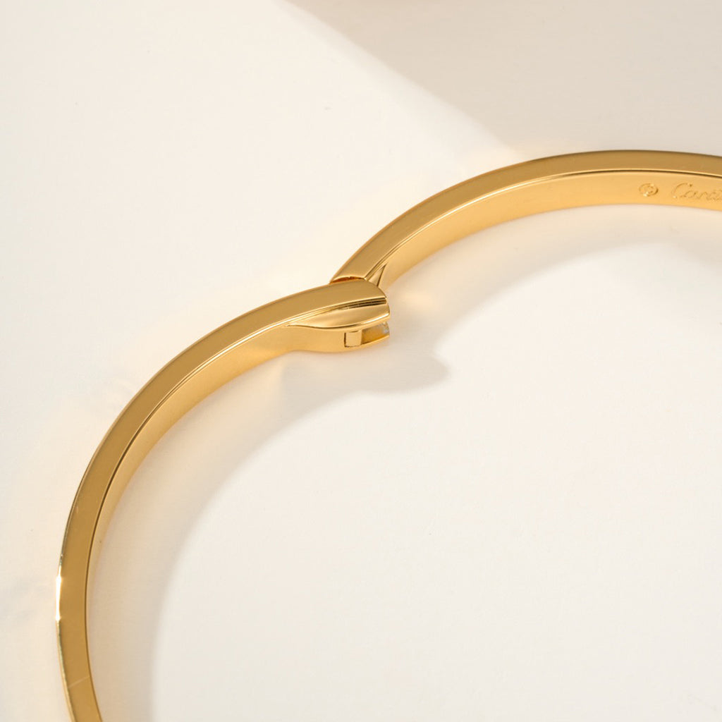 [⭐Mirelle]LOVE BRACELET 3.65MM 10 DIAMONDS