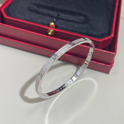 [⭐Mirelle]LOVE BRACELET 3.65MM DIAMOND-PAVED