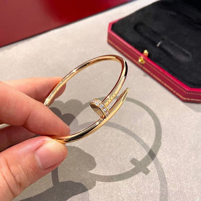 [⭐Mirelle]JUSTE BRACELET 2.5MM DIAMONDS
