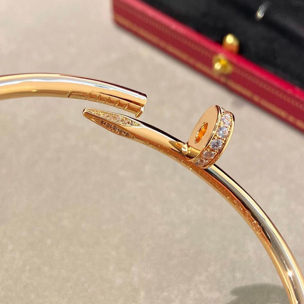 [⭐Mirelle]JUSTE BRACELET 2.5MM DIAMONDS