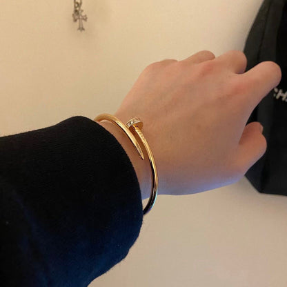 [⭐Mirelle]JUSTE BRACELET 2.5MM DIAMONDS