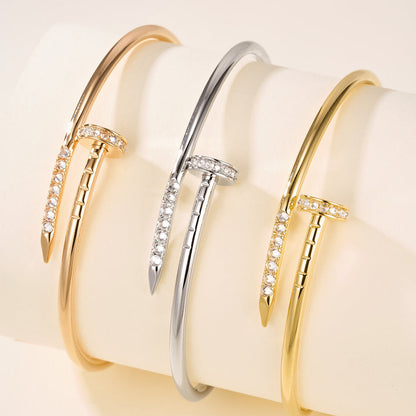 [⭐Mirelle]JUSTE BRACELET 2.5MM DIAMONDS