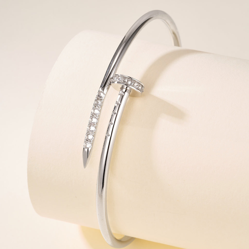 [⭐Mirelle]JUSTE BRACELET 2.5MM DIAMONDS